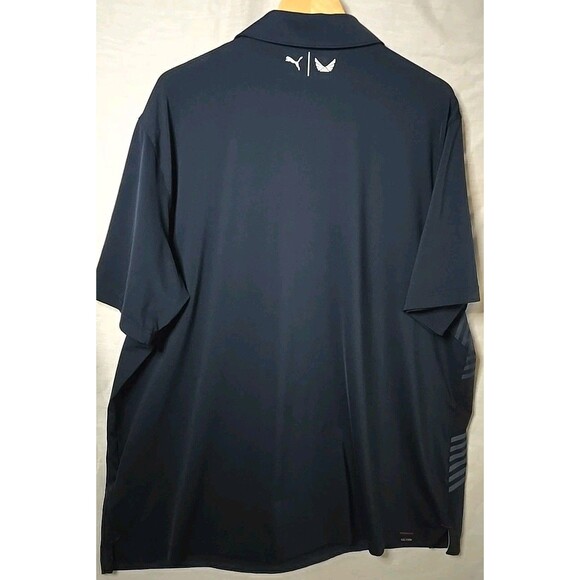 Puma Volition America Polo Shirt, Sz XXL, Blue, Buffalo Golf Club - Picture 5 of 9